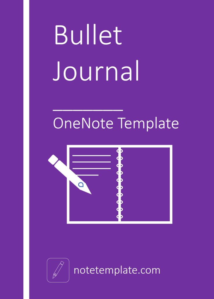 OneNote Bullet Journal Template