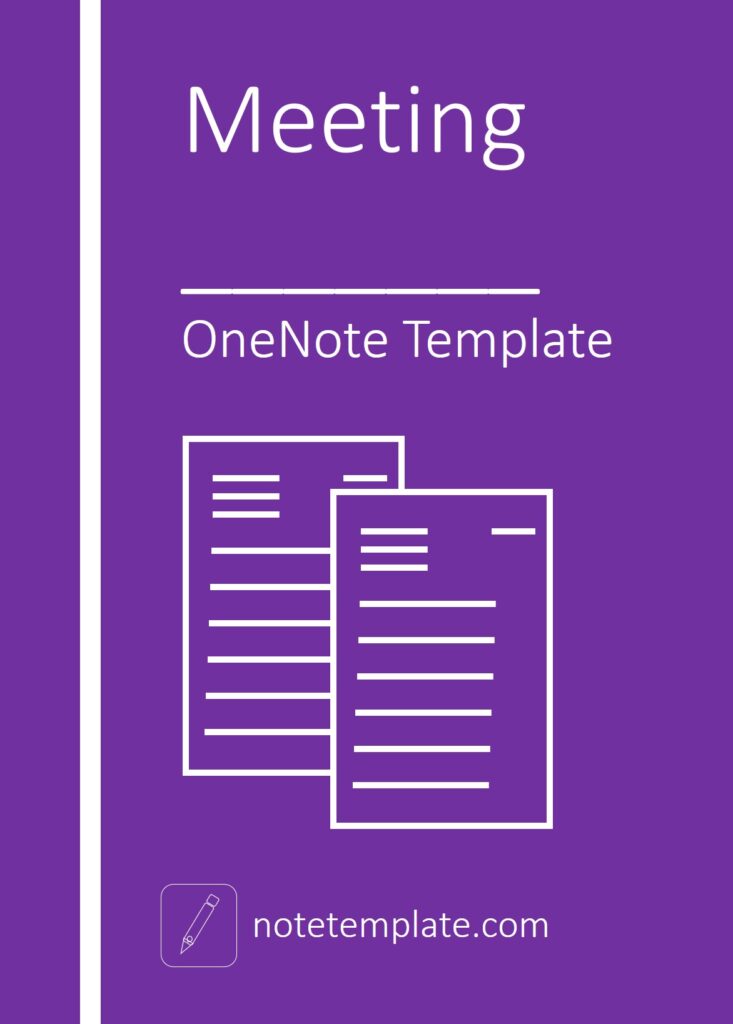 onenote meeting minutes template